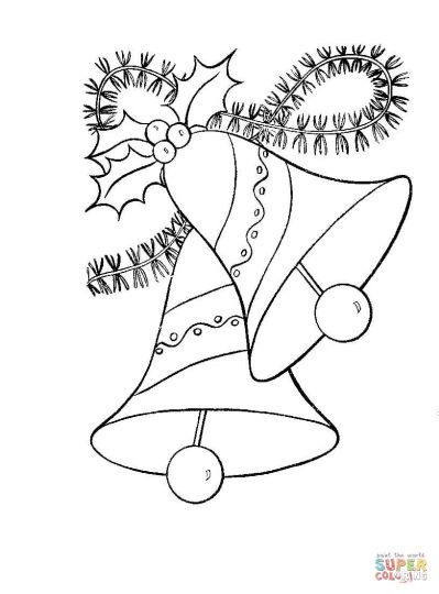 Christmas Bells Coloring Pages 28