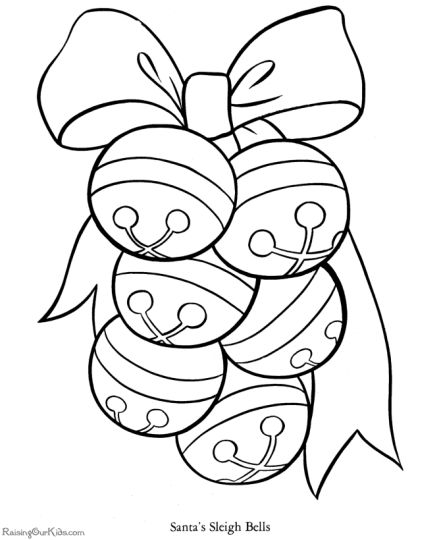 Christmas Bells Coloring Pages 48