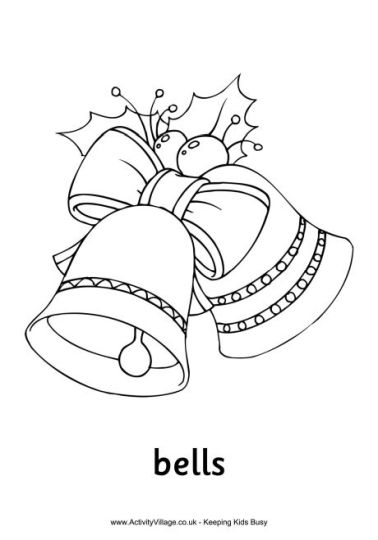 Christmas Bells Coloring Pages 61