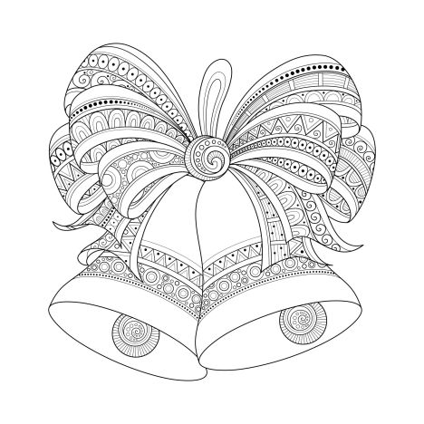 Christmas Bells Coloring Pages 8