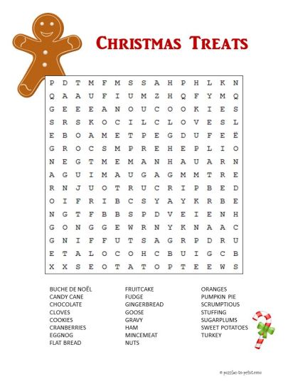 Christmas wordsearch for kids 4