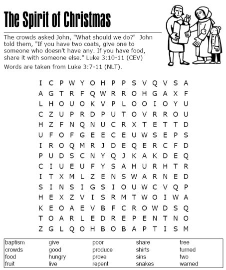 Christmas wordsearch for kids 66