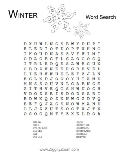 Christmas wordsearch for kids 73