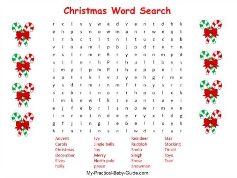 Christmas wordsearch for kids 79