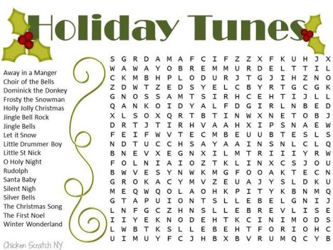 Christmas wordsearch for kids 90