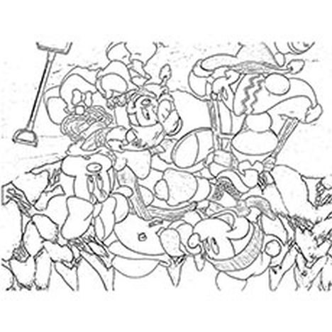 Disney Christmas Coloring Pages Free Printable Part 5