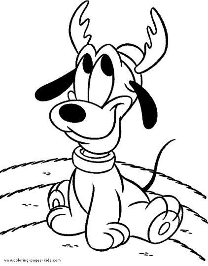 Disney Christmas Coloring Pages Free Printable 84
