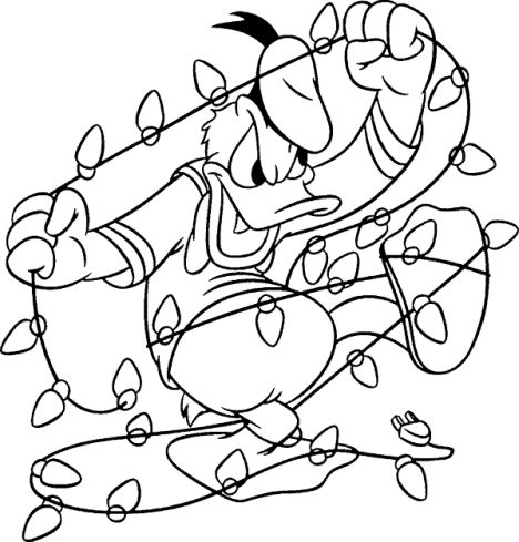Disney Christmas Coloring Pages Free Printable 85