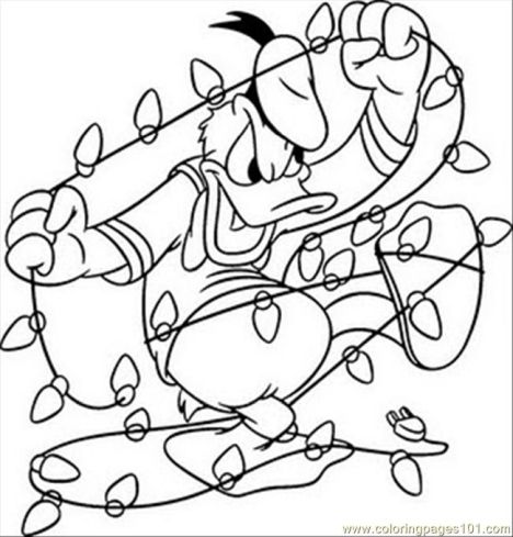 Disney Christmas Coloring Pages Free Printable 9