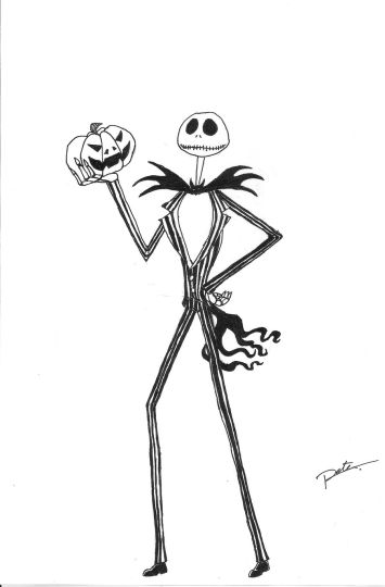 Jack The Pumpkin King Coloring Pages 3