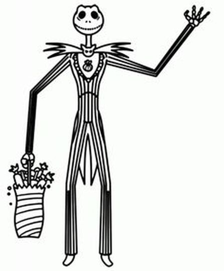 Jack The Pumpkin King Coloring Pages 36