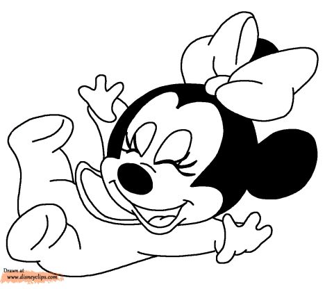 Minnie mouse Christmas coloring pages 16