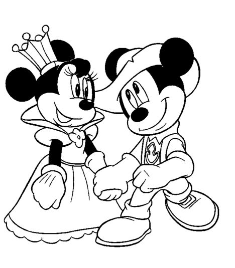 Minnie mouse Christmas coloring pages 26