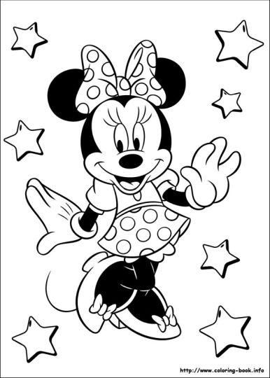 Minnie mouse Christmas coloring pages 41