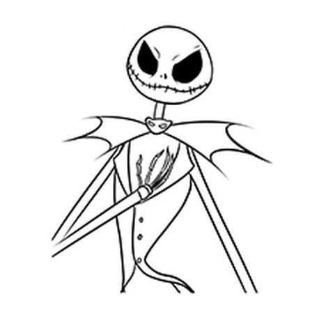 Nightmare before Christmas coloring pages 6