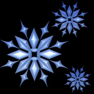 Christmas Snowflakes Clipart 15