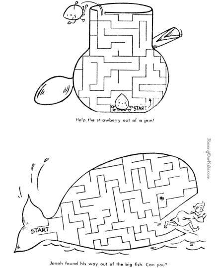 printable mazes for 5 year olds