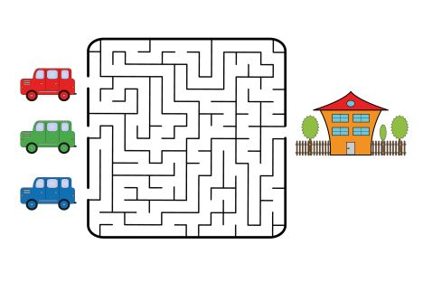 printable mazes for 5 year olds