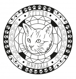 Cat Coloring Pages For Adults 2