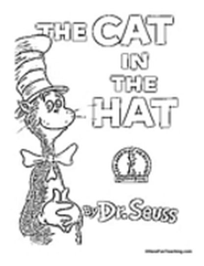 Cat In The Hat Coloring Pages 17