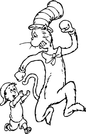 Cat In The Hat Coloring Pages 28