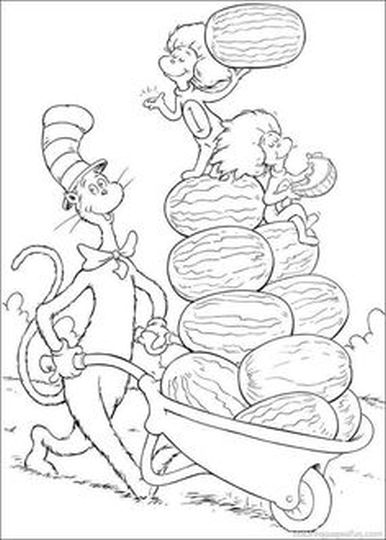 Cat In The Hat Coloring Pages 29