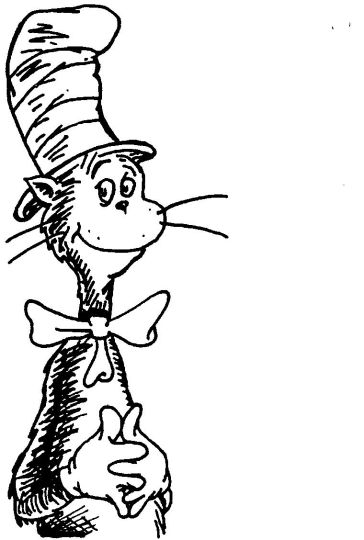 Cat In The Hat Coloring Pages 42