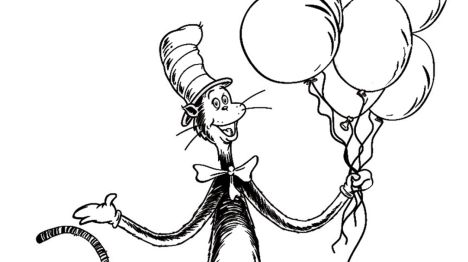 Cat In The Hat Coloring Pages 48