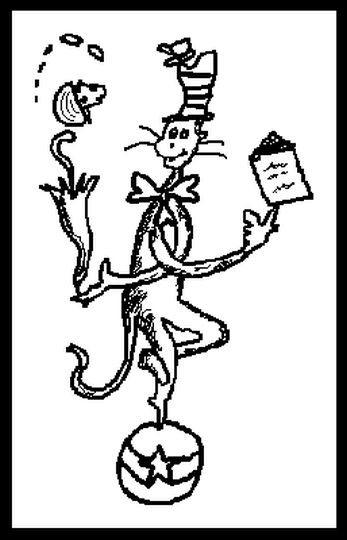Cat In The Hat Coloring Pages 52