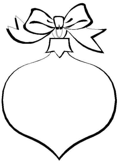 Christmas Ornament Coloring Pages 31