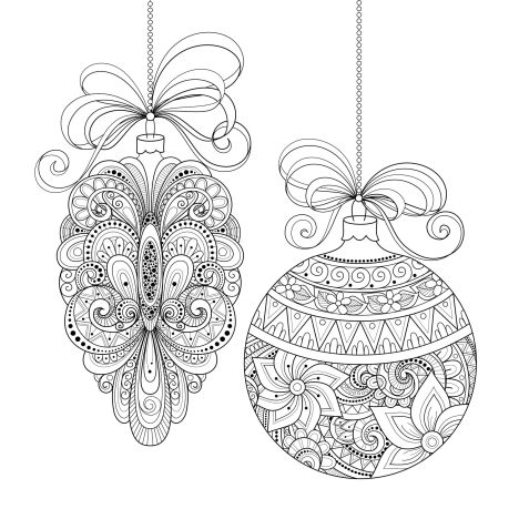 Christmas Ornament Coloring Pages 68