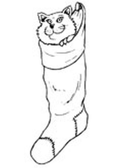 Christmas Stocking Coloring Pages 70