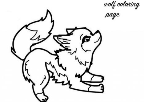 Cute Baby Fox Coloring Pages 7