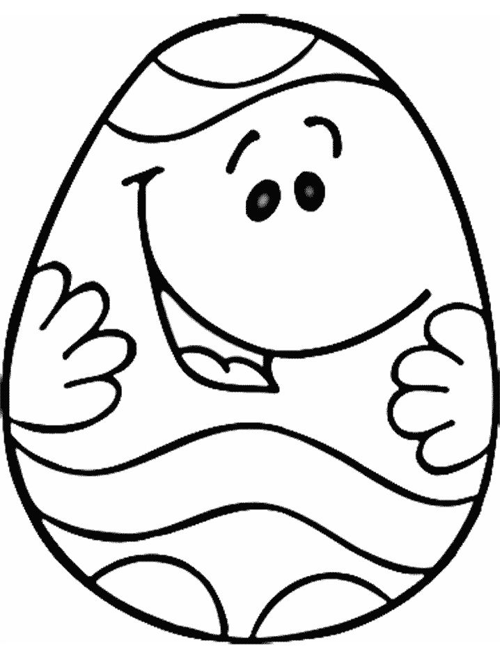 Easter Egg Colouring Pages 116