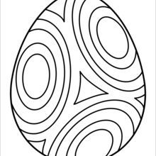 Easter Egg Colouring Pages 16