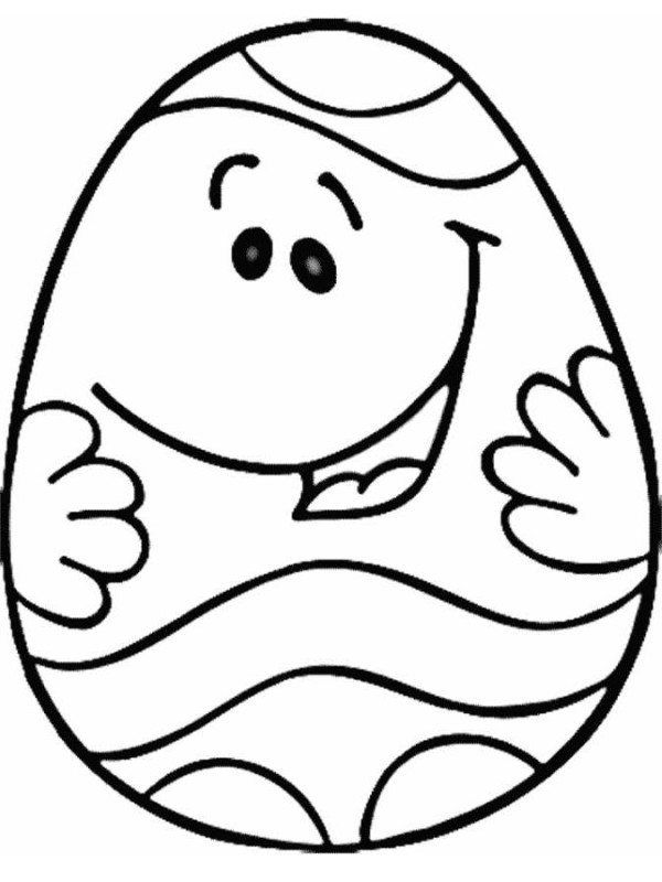 Easter Egg Colouring Pages 24