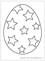 Easter Egg Colouring Pages 28