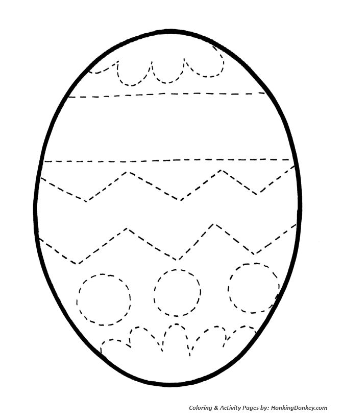 Easter Egg Colouring Pages 31