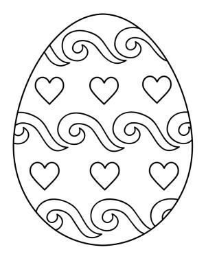 Easter Egg Colouring Pages 33