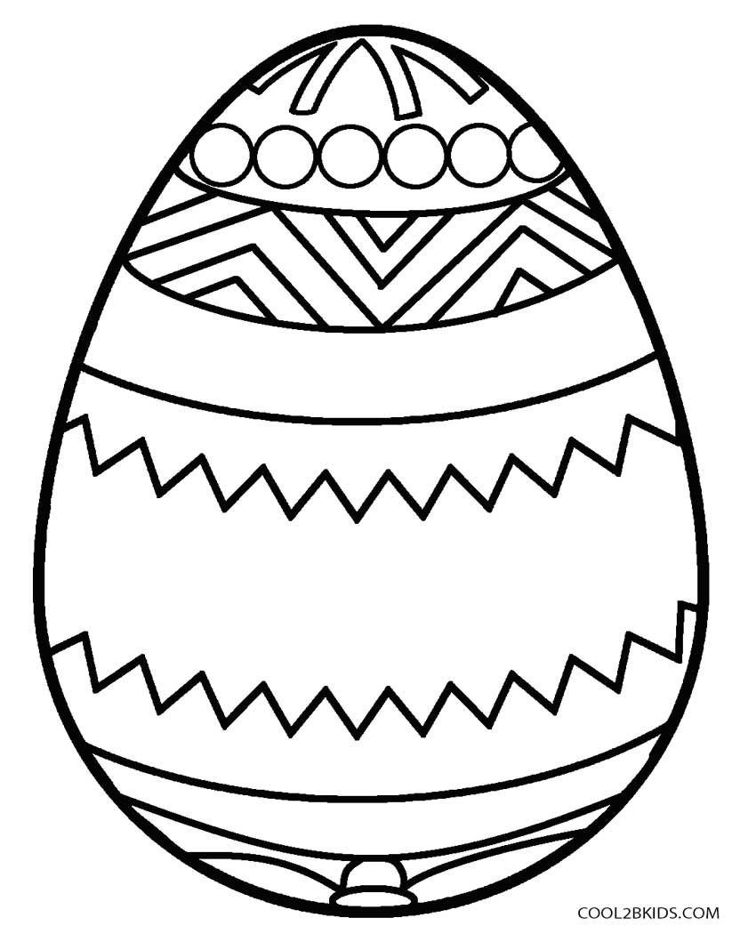 Easter Egg Colouring Pages 34