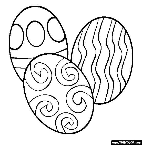 Easter Egg Colouring Pages 62