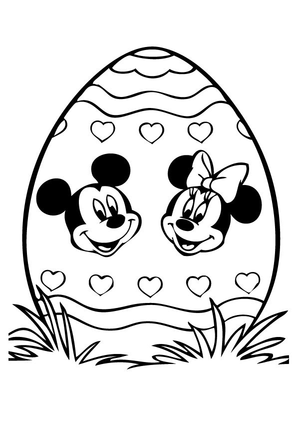 Easter Egg Colouring Pages 74