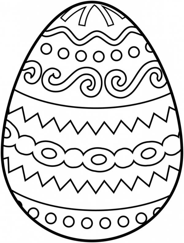 Easter Egg Colouring Pages 78