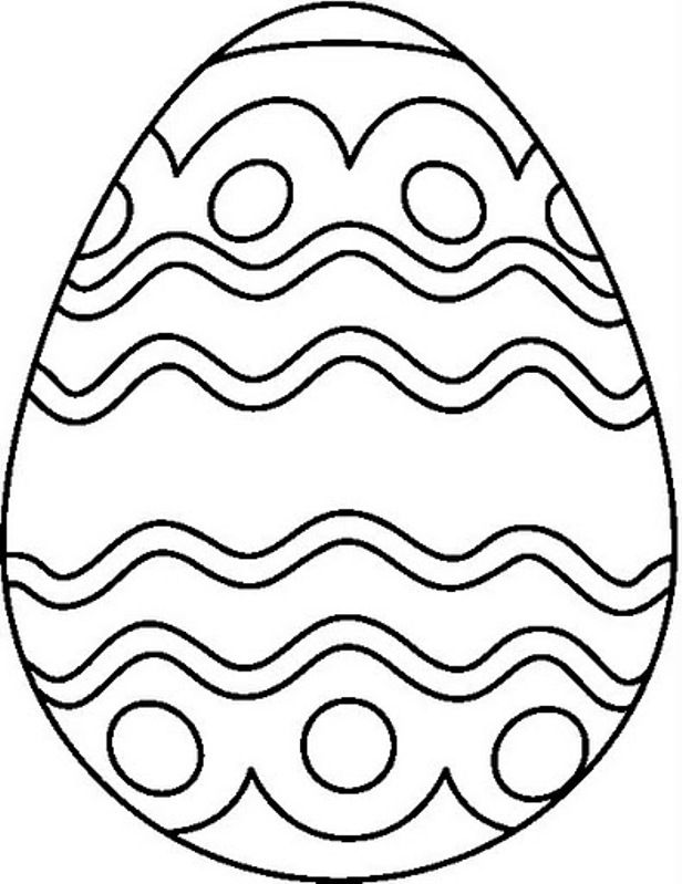 Easter Egg Colouring Pages 79