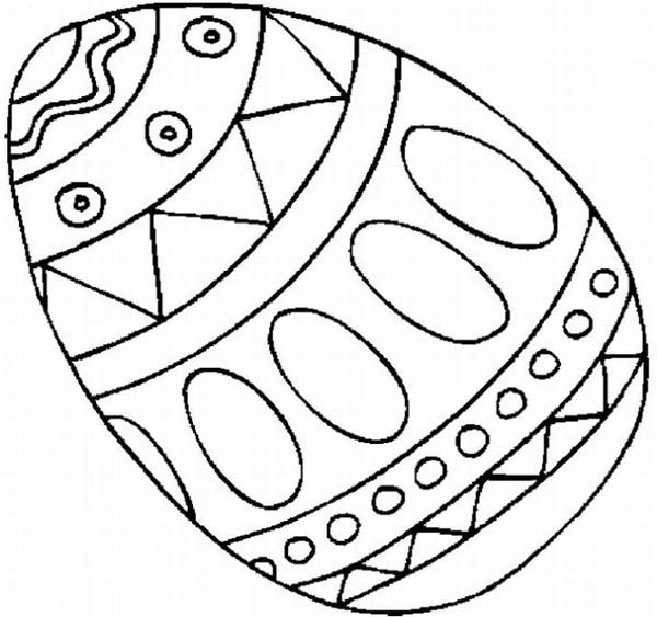 Easter Egg Colouring Pages 80