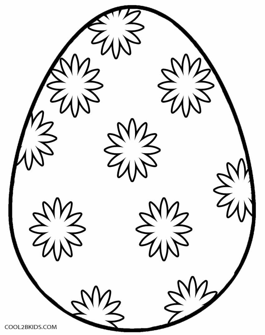 Easter Egg Colouring Pages 89