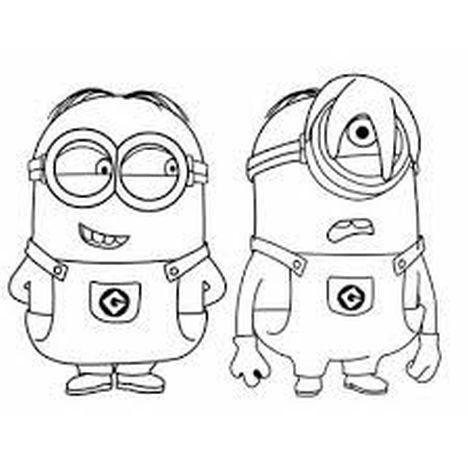 Minion Christmas Coloring Pages 13