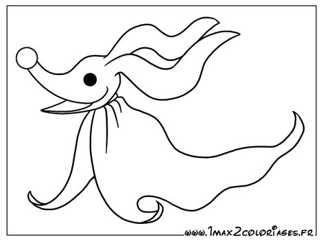 Oogie Boogie Coloring Page 1