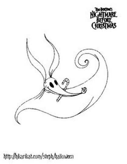 Oogie Boogie Coloring Page 10