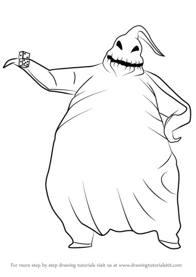 Oogie Boogie Coloring Page 12